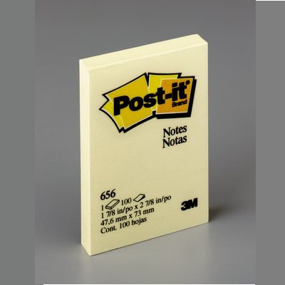 3M POST IT PAD 2″ X 3″